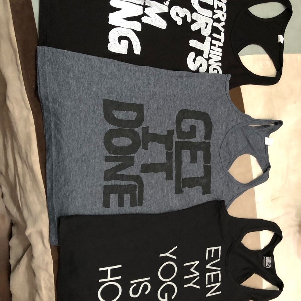 Bundle of tank tops